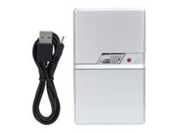 Pequeña plancha eléctrica portátil para ropa de viaje, recargable.