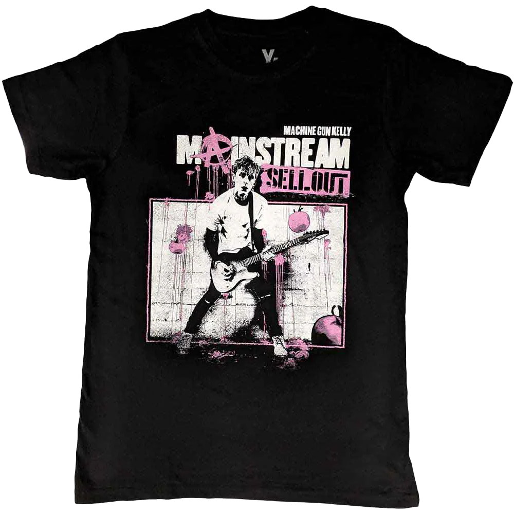 Machine Gun Kelly Mainstream Sellout Album T-shirt Unisex Rockinstone Size:s