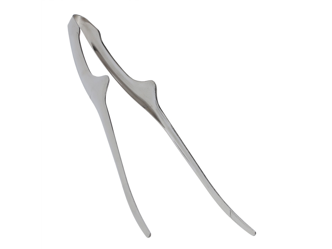 Pinzas de barbacoa de acero inoxidable para acampar al aire libre y hacer barbacoas