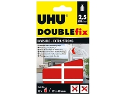 Tira UHU Cara Invisible Doublefix