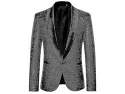 2026-chaqueta Casual De Secuencias Para Hombre Traje De Celebración Bodas