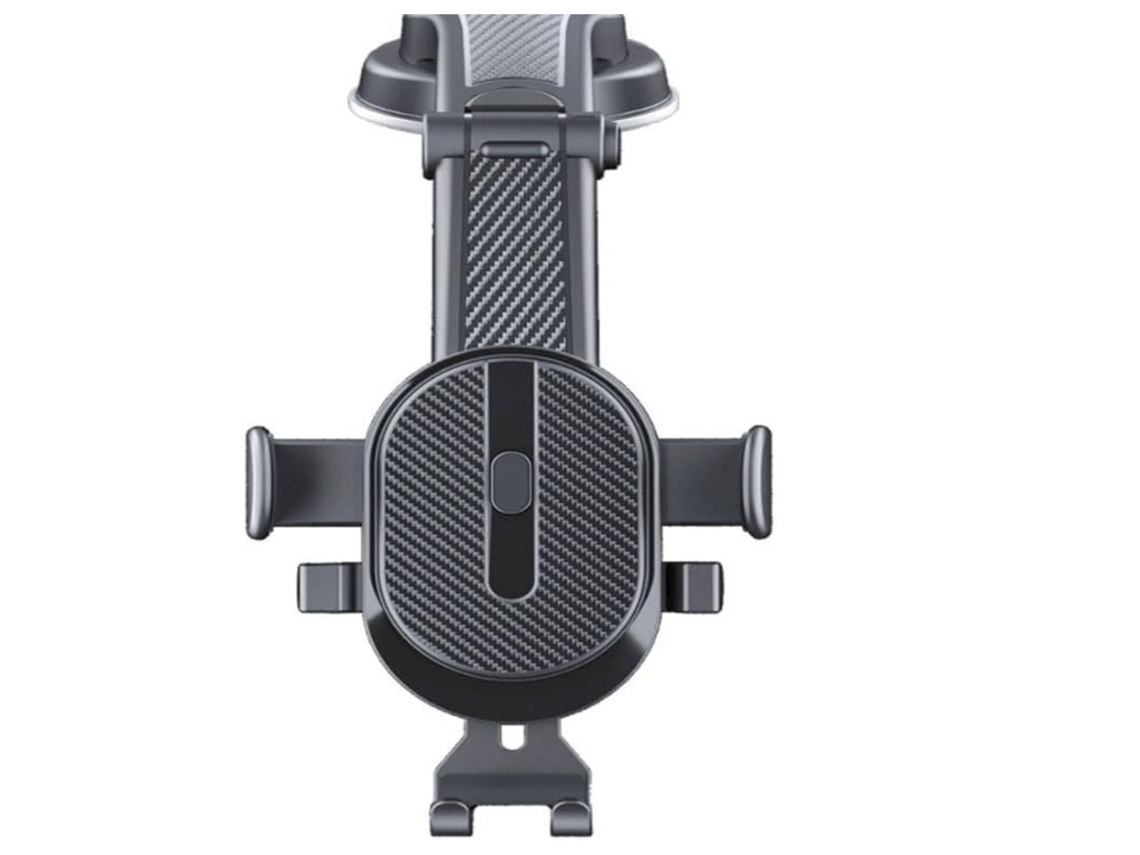 Soporte Auto Console Central Brazo Ajustable Yizhood Negro