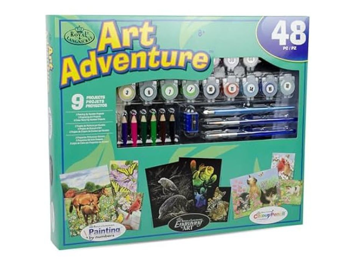 Lápices de colores Art Adventure Royal Langnickel (paquete de 9)