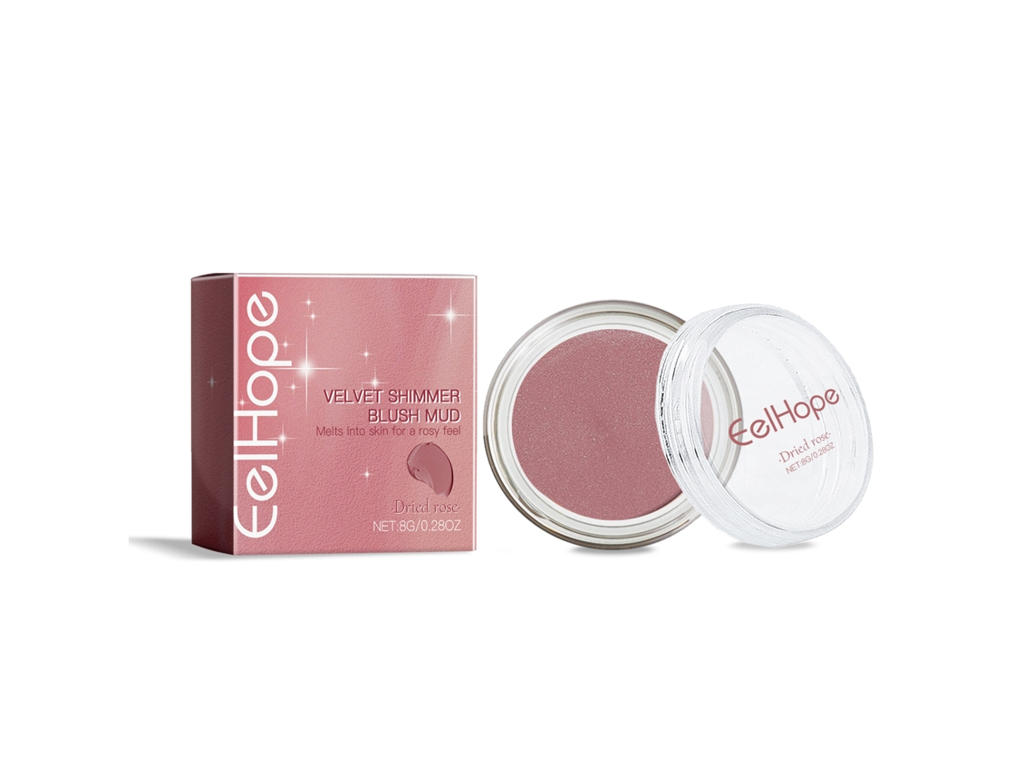 Máscara de pestañas Worten Rose Dry Blush con brillo aterciopelado