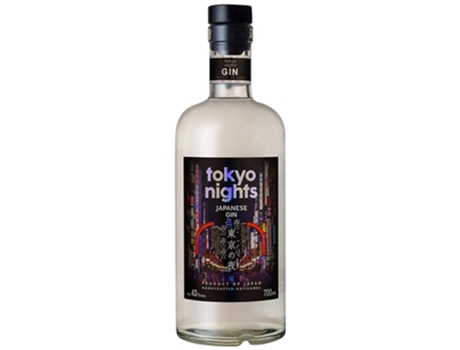 Gin TOKYO NIGHT JAPANESE GIN Tokyo Night Japanese Gin (0.7 L - 1 unidad)
