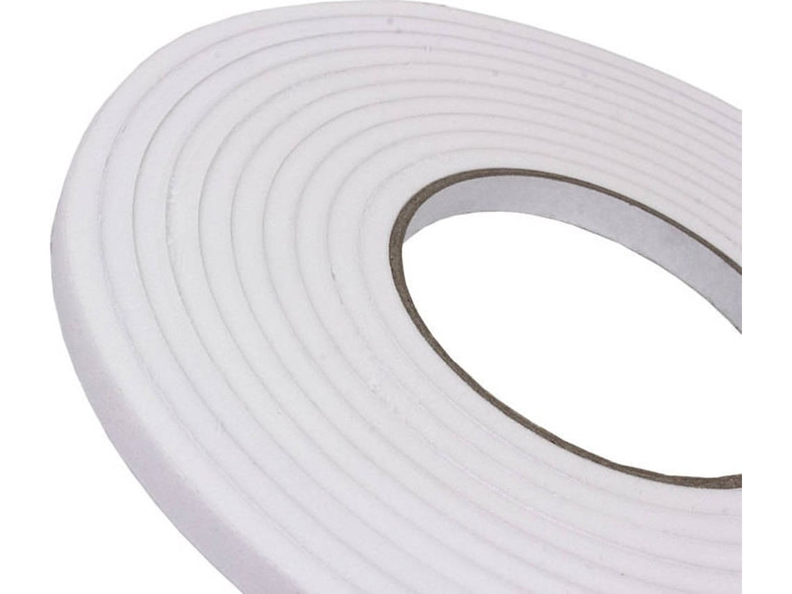 Rollo Burlete Adhesivo Aislante De Espuma Blanca I Medidas 4,5M X 9 Mm I 1 Unidad Worten.es
