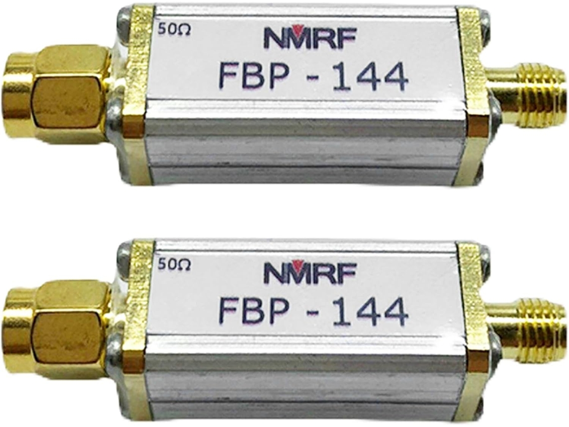 2 Filtros Pasabanda De 144 Mhz Y 2 M De Ancho De Banda Con Interfaz Sma Para Receptor Rfid