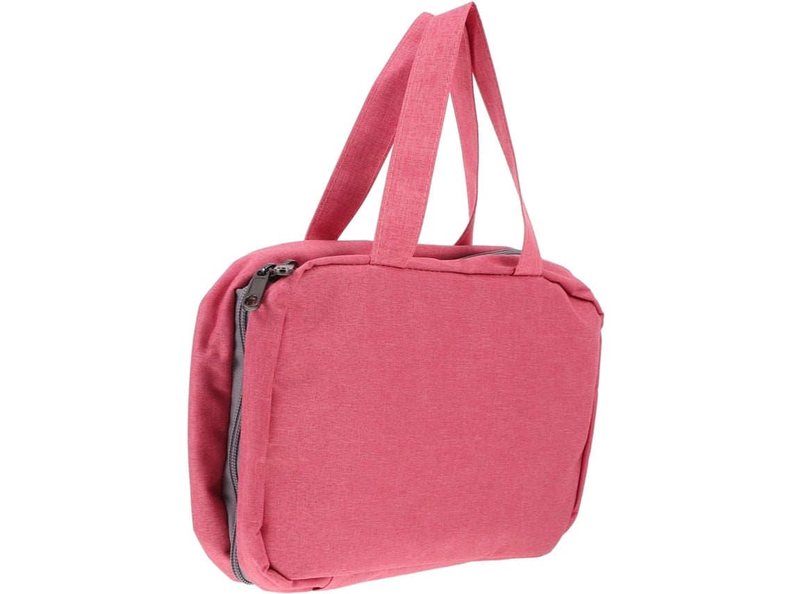 Organizador de maquillaje impermeable para guardar artículos de higiene personal.
