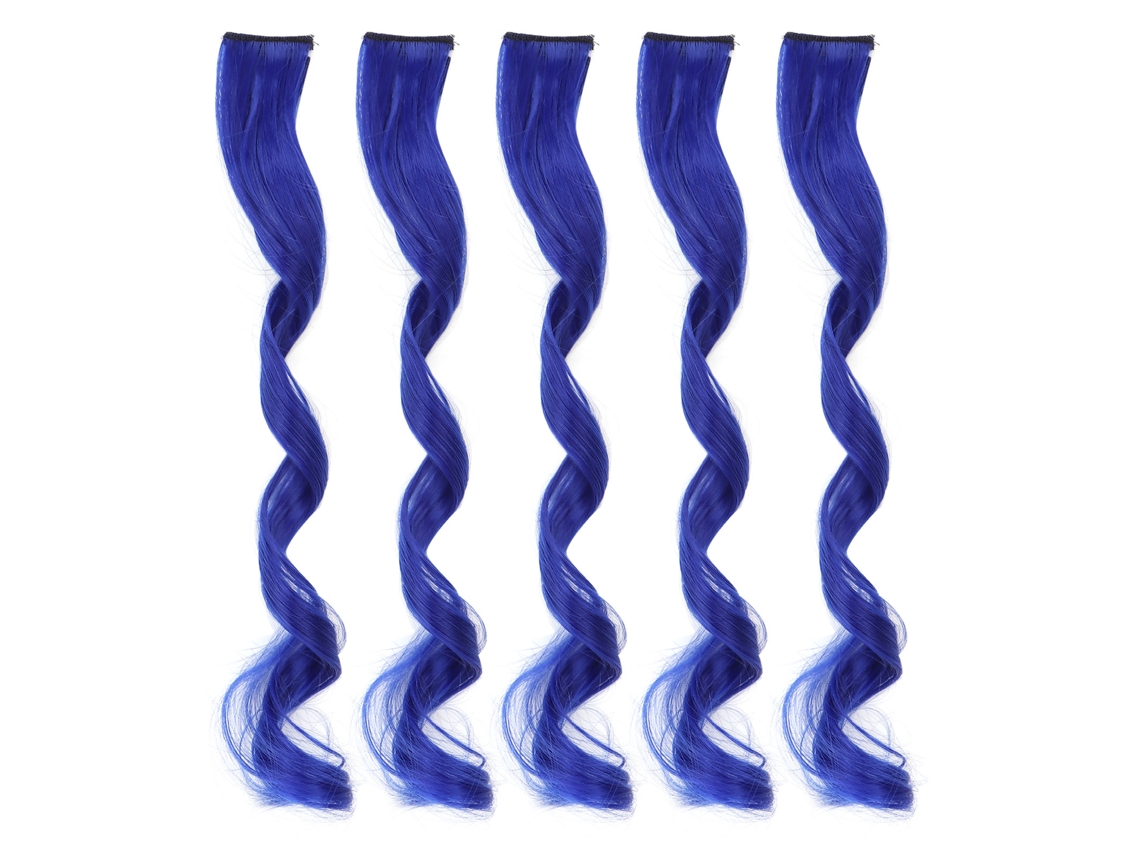 Peinados con estilo para cabello largo y rizado con reflejos
