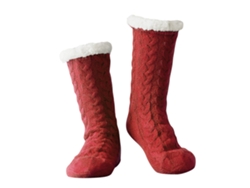 Calcetines De Invierno Para Mujer, Peludos, Gruesos, Cálidos, Antideslizantes, Hasta La Pantorrilla, Para El Hogar.