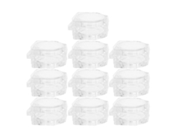 Juego De 10 Protectores Impermeables Para Los Botones De La Lavadora, Con Cubierta Transparente Extraíble.
