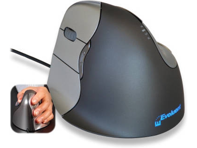 Ratón EVOLUENT VM4L (Óptico - Negro)
