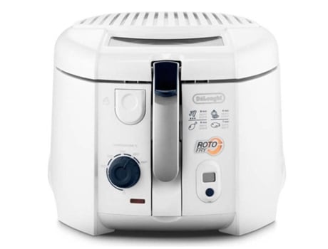 Freidora de Aire DELONGHI Rotofry (1 kg - Blanco)