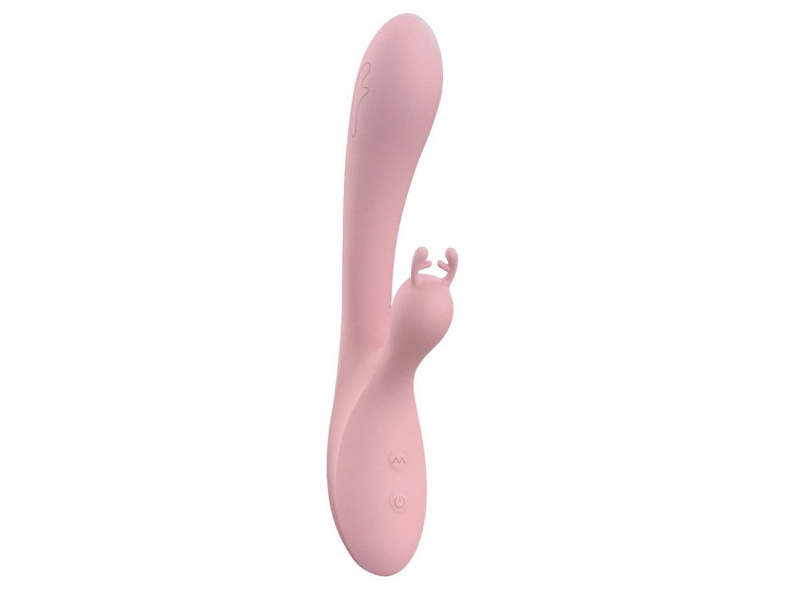 Vibrador De Masaje De Silicona De 10 Frecuencias Para Mujer (rosa)