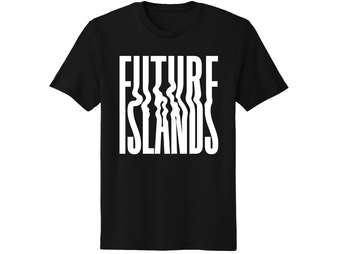 Future Islands Logo (black) T-shirt Rockinstone Unisex Adults Best Sellers Size:l
