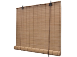 Estor VIDAXL Marrón Bambú (100 x 160 cm)