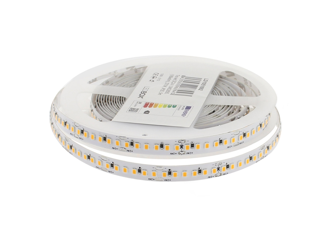 Tira Led Monocolor Smd2835 Dc24V 5M (180Led/M) 100W Ip20 Frío LEDBOX