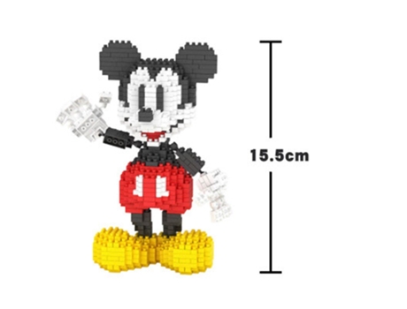 Muñeco GAATPOT Disney Cartoon Anime Mickey Minnie Diy Mini Micro Building Blocks Action Figures Model Doll Toys Juguetes Gifts For Kids