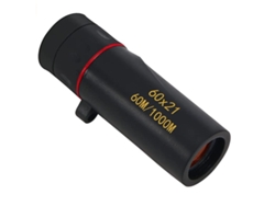 Mini monoculares compactos y portátiles de alta potencia para observación de aves, caza y acampada (negros)