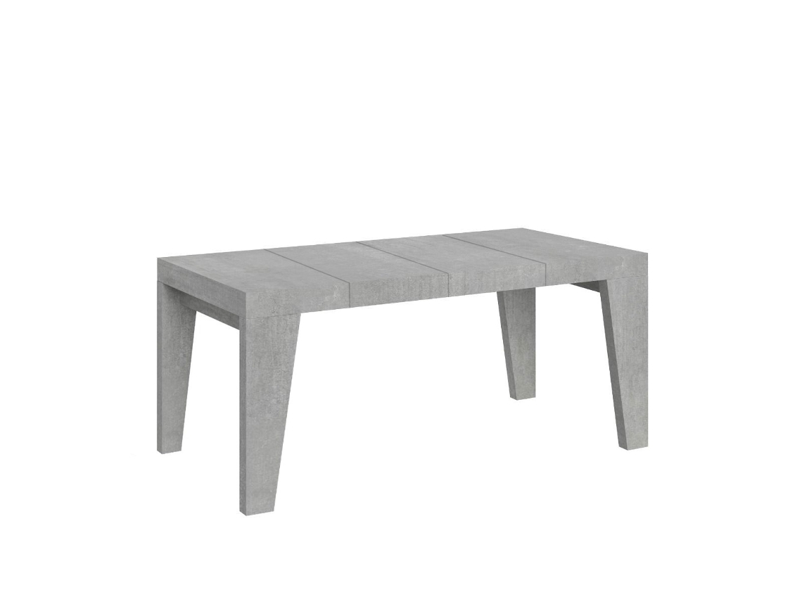 Mesa extensible 90x90/246 cm Naxy Premium Cemento ITAMOBY