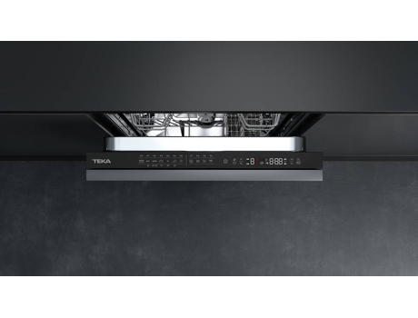 Lavavajillas Integrable TEKA DFI 44700 WH (10 Cubiertos - 44.8 cm - Panel Negro) —  