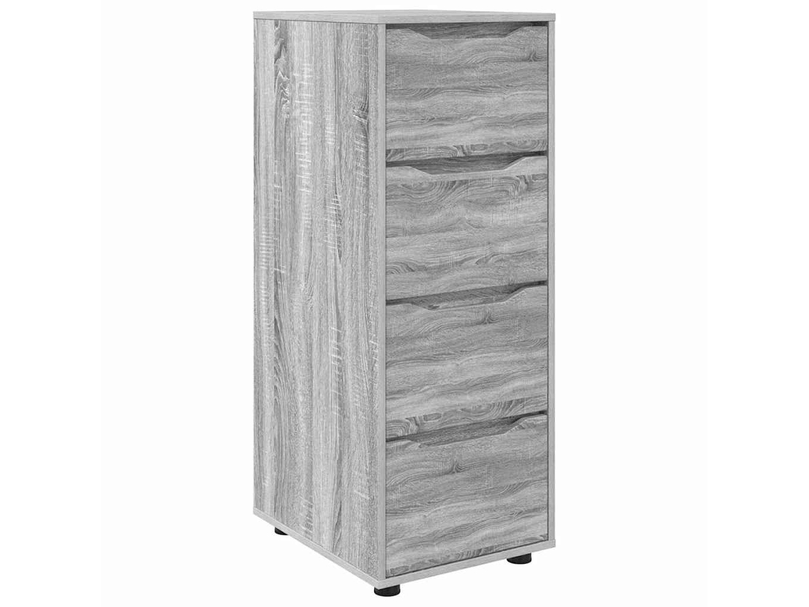 Maison Exclusive - Armario De Almacenamiento Gris Sonoma 40 X 48 X 105 Cm
