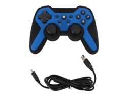 Controlador de juegos inalámbrico Bluetooth EOOCOO (dos motores, indicadores LED)