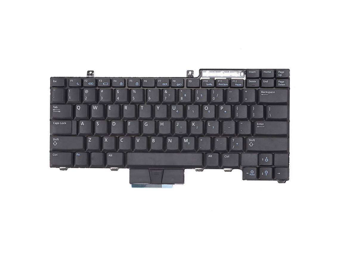 Teclado de substituição Baoj-2026, durável e prático, para Dell E6400/e6410/m4400/m2400/e6500, preto.