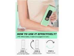 Dispositivo de depilación láser IPL para mujeres y hombres en casa, mejorado a 999.900 flashes, permanente para rostro y piernas. Yizhood