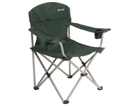Outwell Silla de camping plegable Catamarca verde bosque XL