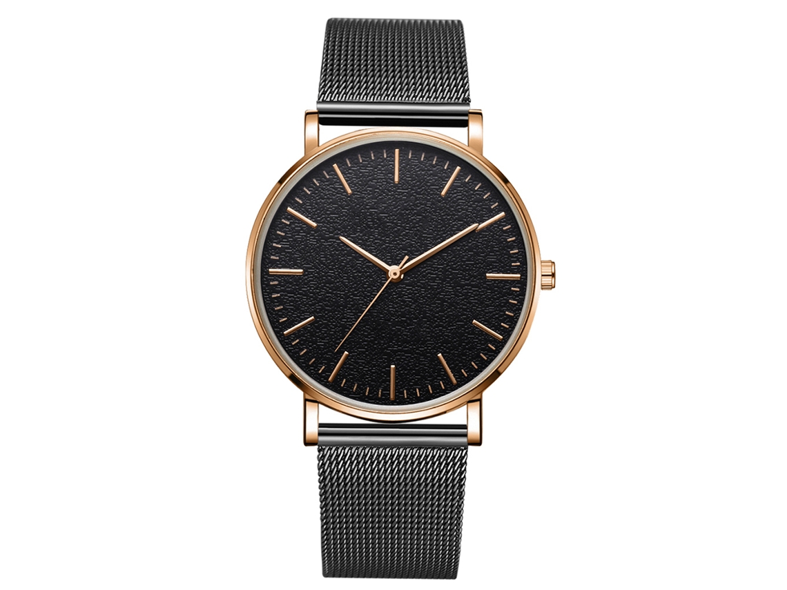 Reloj De Pulsera De Cuarzo Zhoulianfa Con Esfera Redonda De Cuero Sintético Blanco Para Mujer Y Hombre.