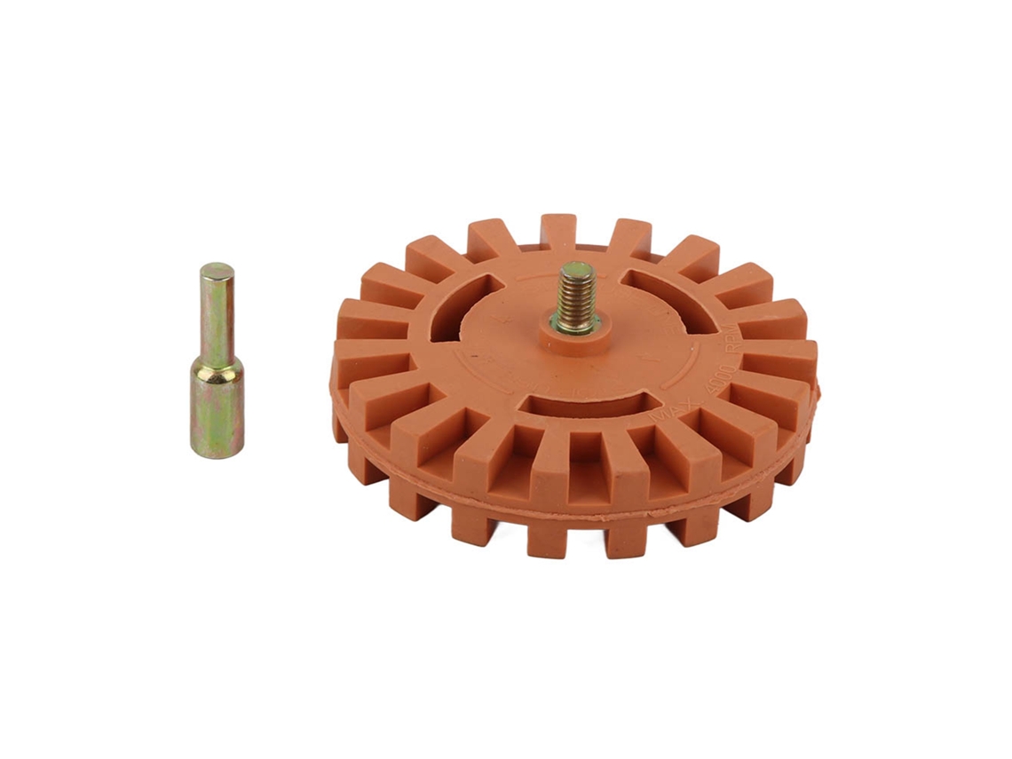 Rueda De Goma Para Quitar Pegatinas Y Franjas De Coches, 100 Mm