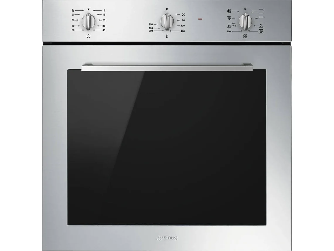 Horno multifunción SMEG Selezione SF64M3TVX (70 L - 59.7 cm - Hidrolítico - Inox)