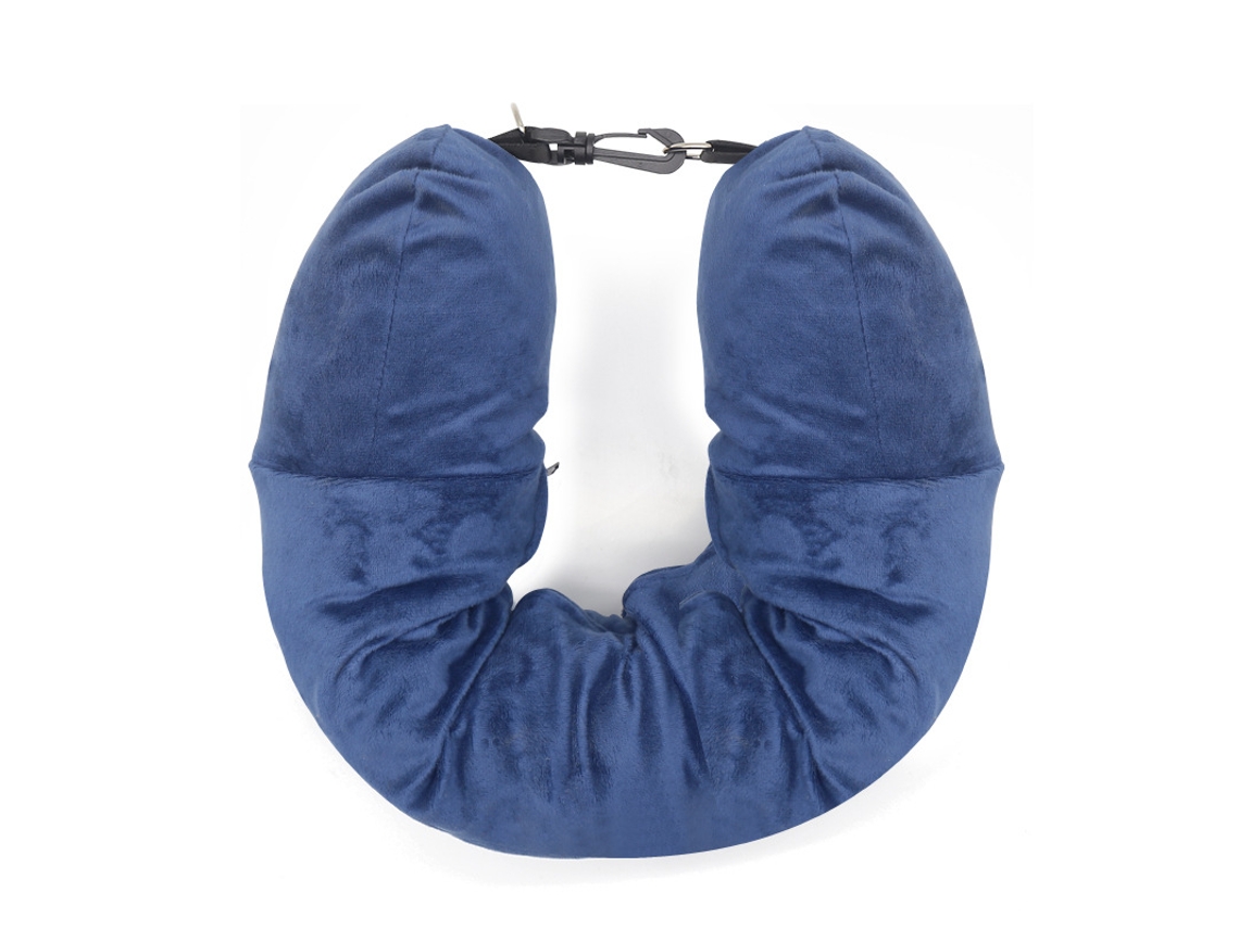 Almohada De Cuello Eifson Viaje Avestruz Azul (azul)