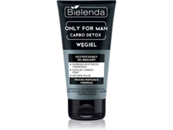 Gel de Limpieza BIELENDA Only For Men Carbo Detox Mattifying Cleansing Gel For Men (150g)