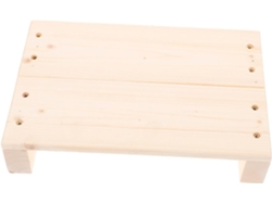 Taburete De Puerta Para Adultos, Plataforma De Madera Para Deslizar Debajo Del Escritorio O La Cama, Reposapiés De Cocina Y