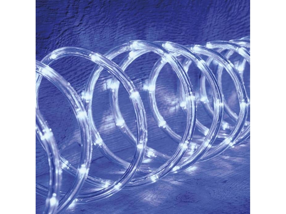 Tubo de Luz LED Blanco 18m Intermitente - Feeric Lights Navidad - Decoración Festiva - Exterior