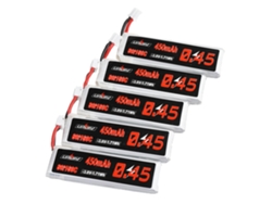 10 baterías de polímero de litio Uruav de 3,8 V, 450 mAh, 80 °C, 160 °C, 1 s, conector Ph20 para Emax Tinyhawk II de 75 mm, Tiny7, Happymodel Snapper7