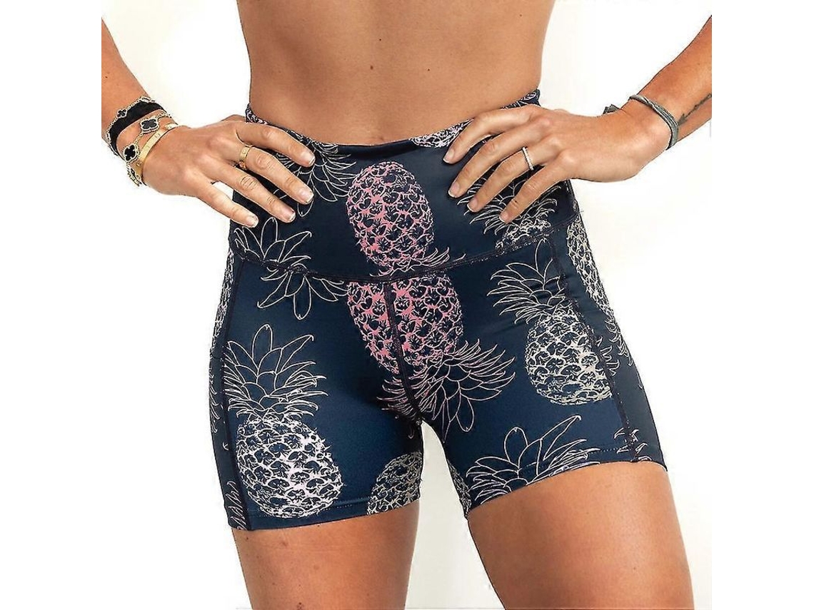 Braguitas De Ciclista Para Mujer, Ajustadas, Para Fitness, Yoga Y Running, Con Elástico Estampado, 2022 Tres Pinas