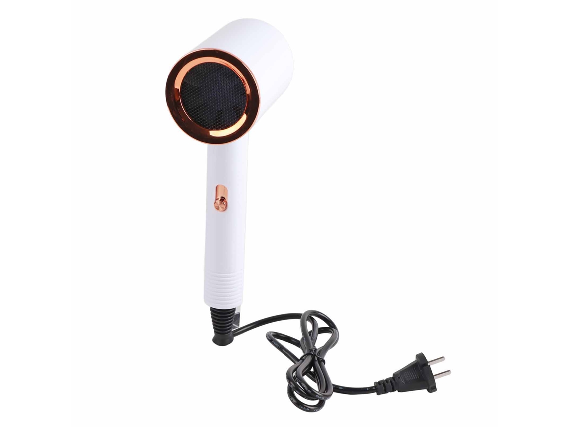 Secador De Cabelo Doméstico De Rápido Secagem Com Controle De Temperatura Inteligente Frio E Quente 800w Branco