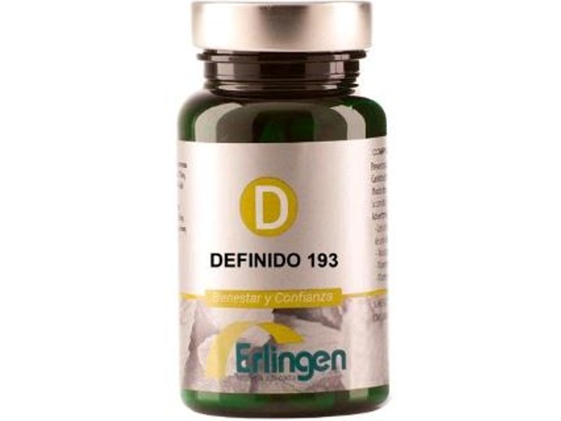 Complemento Alimentar ERLINGEN Definido 193 60 Comprimidos