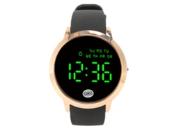 Reloj De Cuarzo Zhoulianfa T81-f Dorado Para Hombre, Ideal Para Negocios, Con Correa De Silicona.