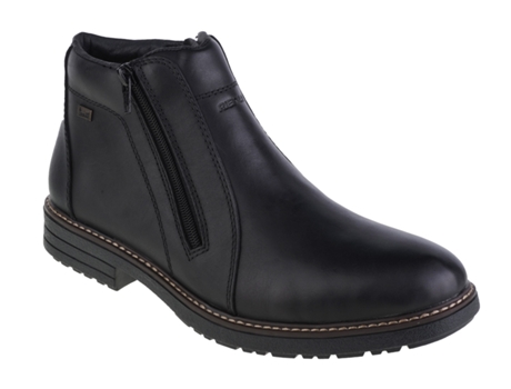 Zapatos de Hombre RIEKER Booties Piel Negro (40)