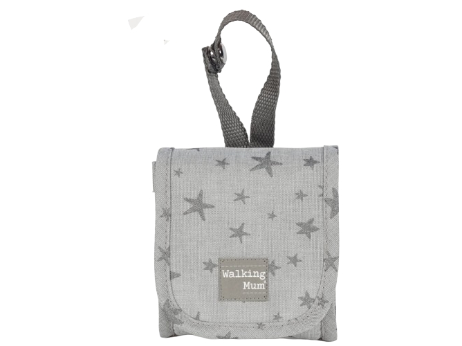 Porta-Chupetes WALKING MUM Inspiration Gris