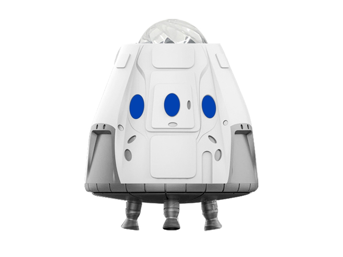 Rebe-lámpara Proyector De Noche Con Control Remoto Cápsula Espacial Luces Estrella Para Dormitorio