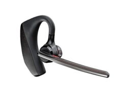 Auriculares inalámbricos, diseño de un solo auricular, carga ideal, Bluetooth con cancelación de ruido, negros