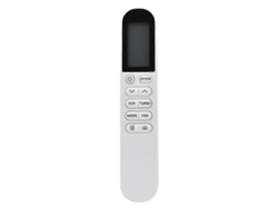 Control Remoto Gykq-58 Para Aire Acondicionado Split Inverter Erito, Blanco, 433 Mhz, No Requiere Aplicación.