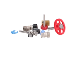 Kit De Montaje De Engranaje Dual Para Extruder Upgrade Con Rueda Roja Accesorios Para Impresora 3d Voron 2.4 0.1 1.8 Modelo