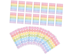 20 hojas de protectores de papel adhesivos para uso doméstico y de oficina, para reforzar y reparar papel Gokoco