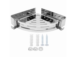 Organizador de pared de acero inoxidable 304 para baño y cocina.